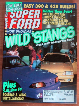 SUPER FORD 1992 JULY - NEW BIRD, TORINO CJ, T-BOLT